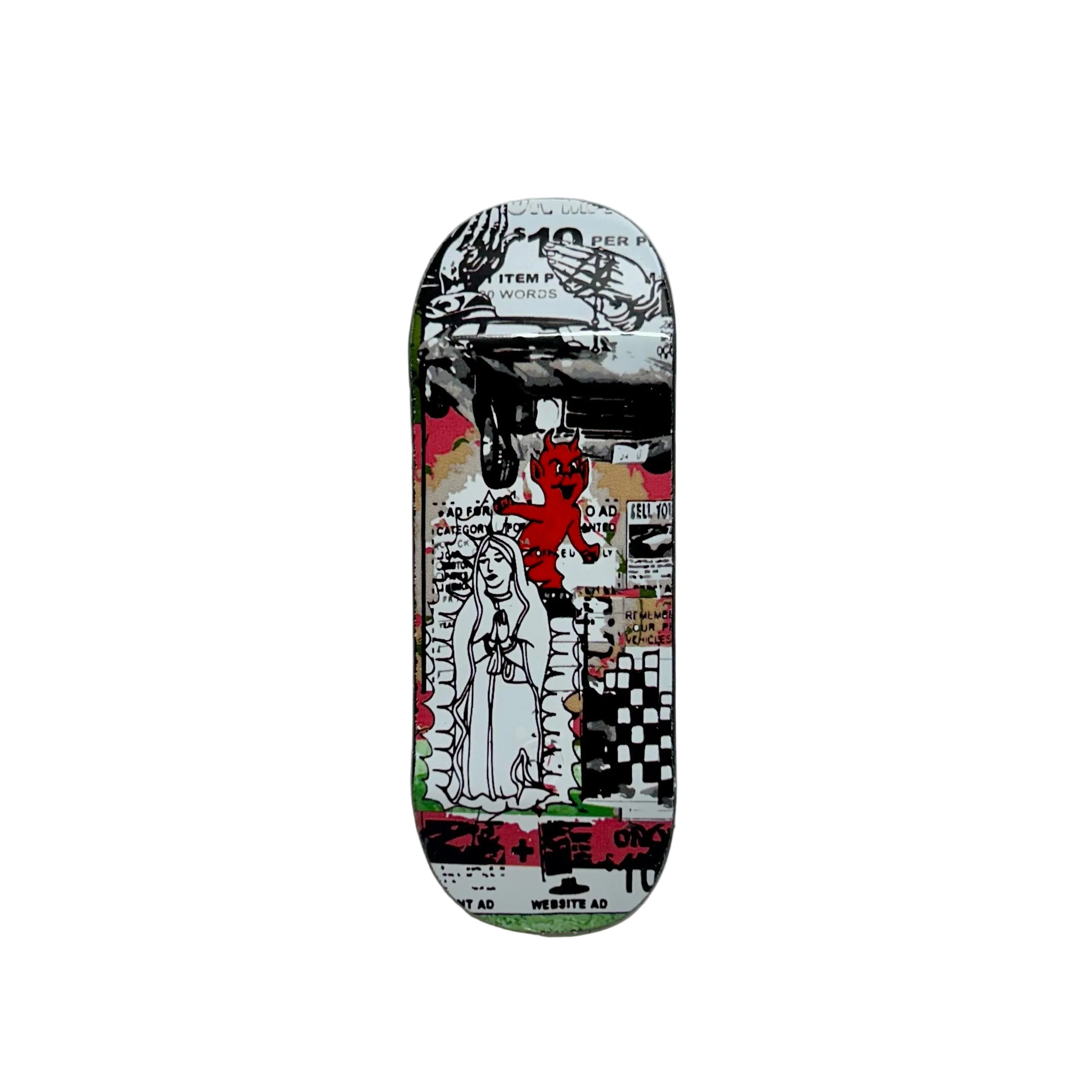 Devil Boy Collage Duck Deck Collab